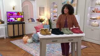 Koolaburra by UGG Suede Ultra Mini Boots on QVC