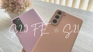 Galaxy S21 Vs S20 Fe  Simple U0026 Quick Comparison