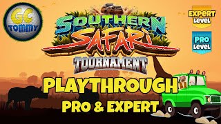 PRO & EXPERT Playthrough, Hole 1-9 - Southern Safari Tournament! *Golf Clash Guide*