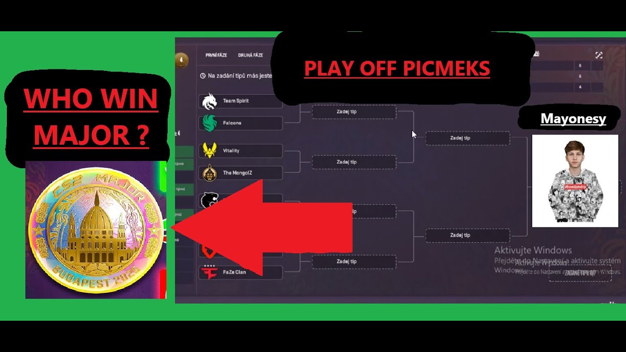 WHO WIN MAJOR ? CRAZY PLAYOFF PICKEMS ! BUDAPEST 2025 MAJOR