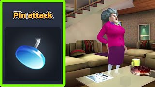 Scary Teacher 3D | Pin Attack on miss T  - Gameplay Walkthrough (iOS Android) screenshot 4