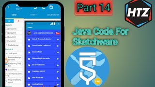 How to Make Java Code For Sketchware Part 14