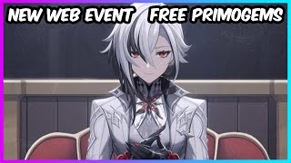 FREE PRIMOGEMS! New Genshin Web Event