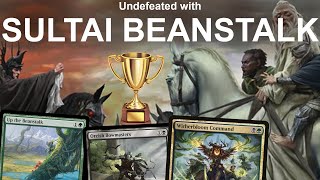 THE BEST BEANS! Legacy Sultai Beanstalk. My Eternal Weekend Deck is #1! Undefeated 5-0 trophy MTG