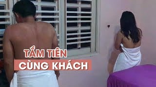 Nhân viên nữ “tắm tiên” cùng khách tại cơ sở Massage ở TP HCM