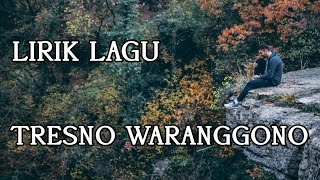 Tresno Waranggono - Jeffry & Ardian Cover LIRIK LAGU