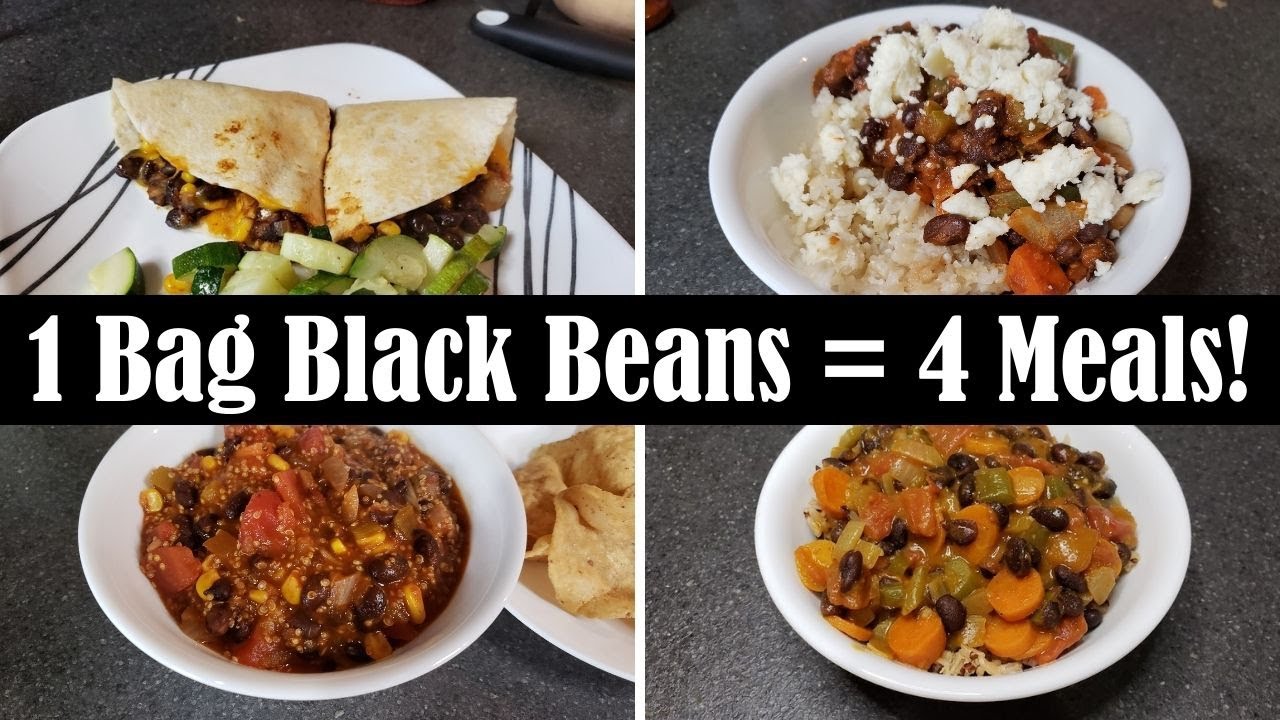 simple BLACK BEAN RECIPES!! HOW TO COOK BLACK BEANS IN YOUR INSTANT