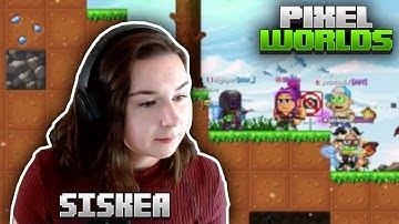 Meet the New PW Admin Streamer - Siskea! | Pixel Worlds Highlights