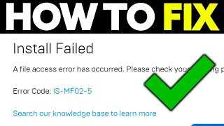 How To FIX Fortnite Download Error on PC (2024)