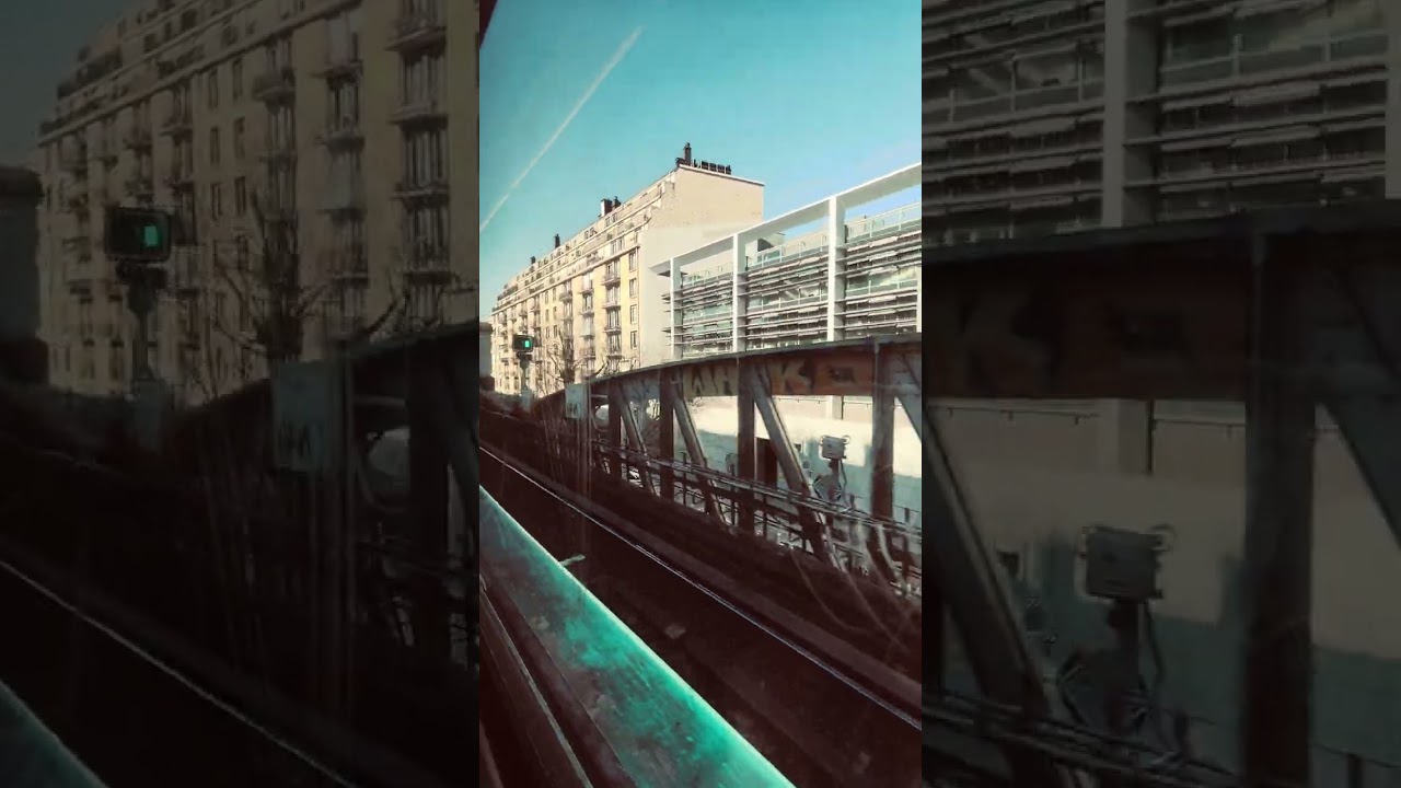 Paris 🇫🇷 - Trajet de Dupleix à Sèvres Lecourbe sur la ligne 6 du métro parisien en MP73 