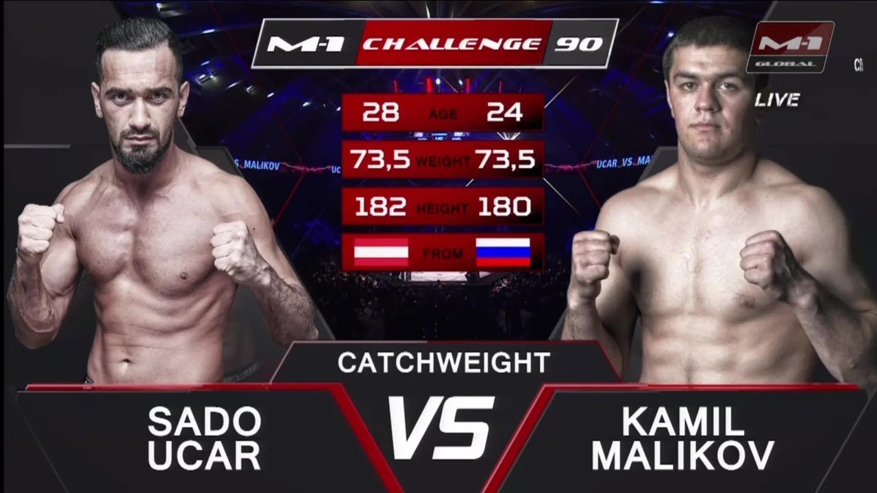 Садо Учар vs Магомедкамиль Маликов, M-1 Challenge 90