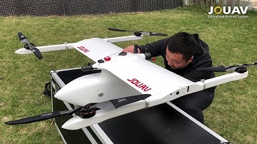 Assembly Video of CW-15 long range full battery VTOL UAV