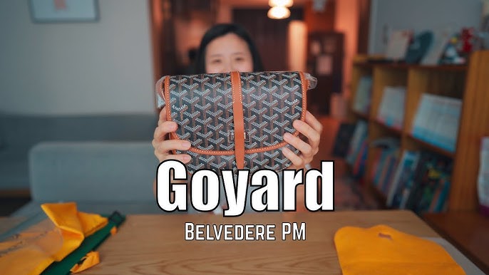 Goyard Belvedere Messenger MM Blue - Kaialux