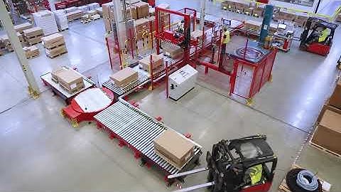 MOSCA KZV-111 - Fully Automatic Pallet Strapping Machine