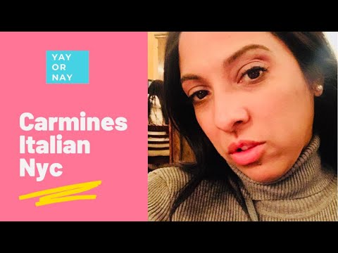 DINING OUT l CARMINES ITALIAN RESTAURANT
