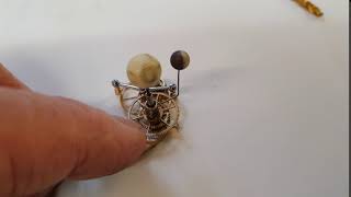 Astro-skeleton demo of Earth assembly within the orrery