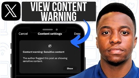 Hoe verwijder je de INHOUDSWAARSCHUWING op X (Twitter) - Stap voor stap