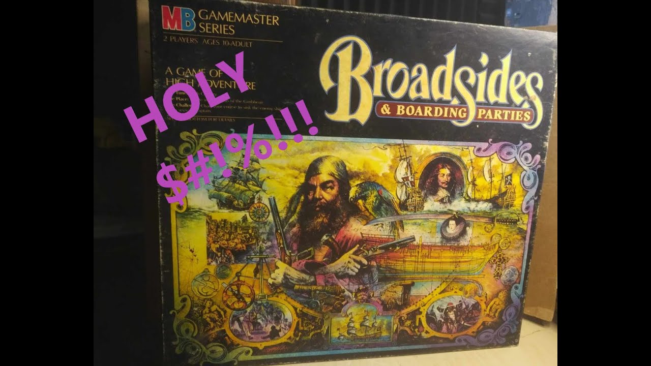 Reselling Ultra Rare Broadsides &amp; Boarding Parties 1984 - YouTube