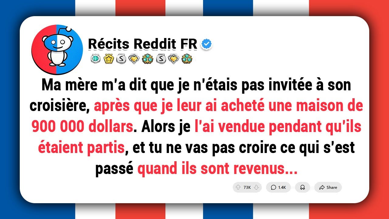 Ma mère m’a envoyé un message : « Ne viens pas, papa ne veut que la famille », juste après que je...