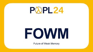 [FOWM&#39;24] What we learned from C++ atomics and memory model standardization