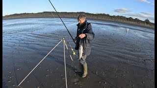 New Year Sea Fishing The Bristol Channel Shore Brean Beach January 2Nd 2023