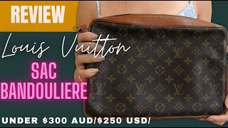 Vintage Louis Vuitton Sac Bandouliere Handbag Review, HOW MUCH I PAID