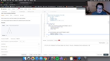 250. Count Univalue Subtrees