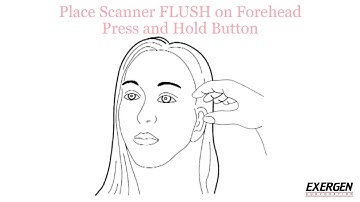 How to Use the Exergen TAT-5000 TemporalScanner™ Temporal Artery Thermometer - Fahrenheit