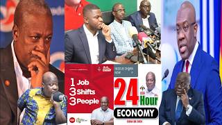 Sefa Kayi Sh0cks As Oppong Nkrumah Exposés Mahama \u0026 NDC On 24hr Economy Bill As 1 Job 3 Shift Yamutu