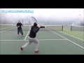 Tennis Drive Volley Technique | Kill High Balls