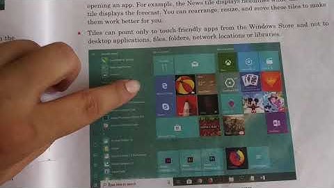 Class 5 Computer Ch 3 Working with Windows