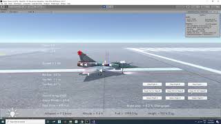 Silantro Unity3D Flight Simulator: AI Waypoint Taxi, Takeoff and Altitude Hold  Test