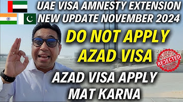 UAE Visa Amnesty Scheme Extension Update Today