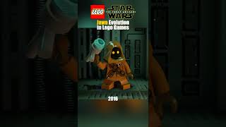 Jawa Evolution in Lego Star Wars Games! #legostarwars #shorts