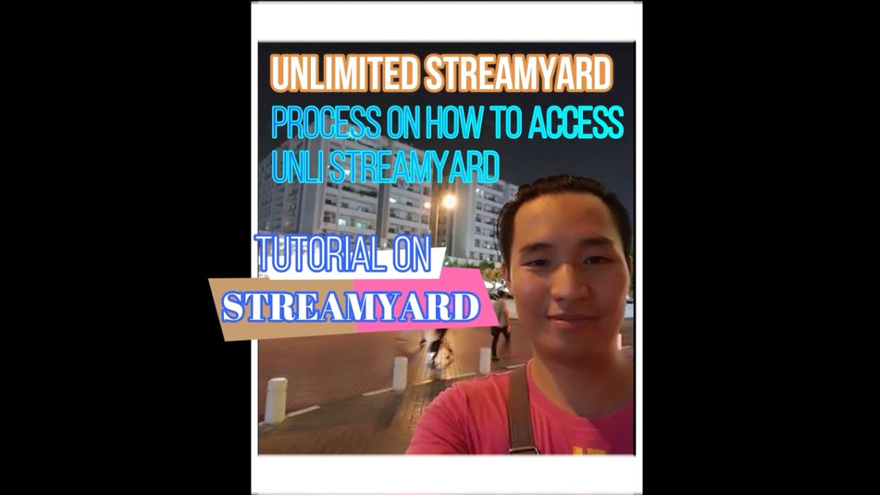 HOW TO USE UNLIMITED STREAMYARD|STREAMYARD TUTORIAL|HOW TO DO MULTIPLE ...
