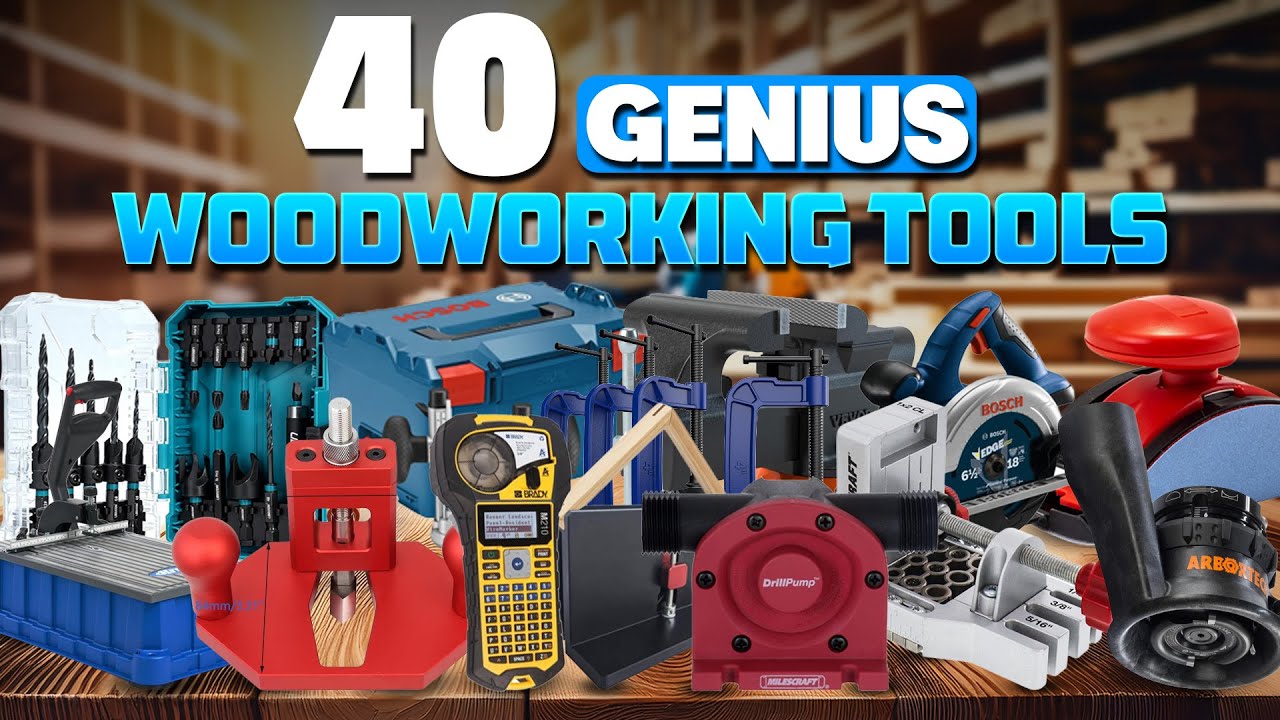40 Genius Woodworking Tools on Amazon You Must See