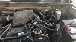 Toyota Tacoma 2.7L 2TR-FE Engine Knock noise - loose Harmonic Pulley Balancer