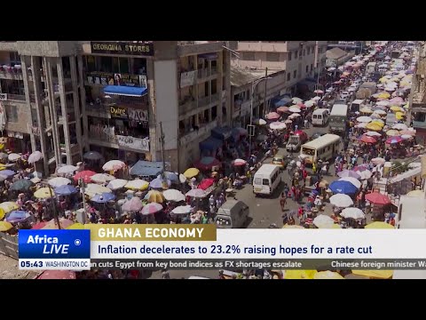 Ghana’s inflation decelerates to 23.2%