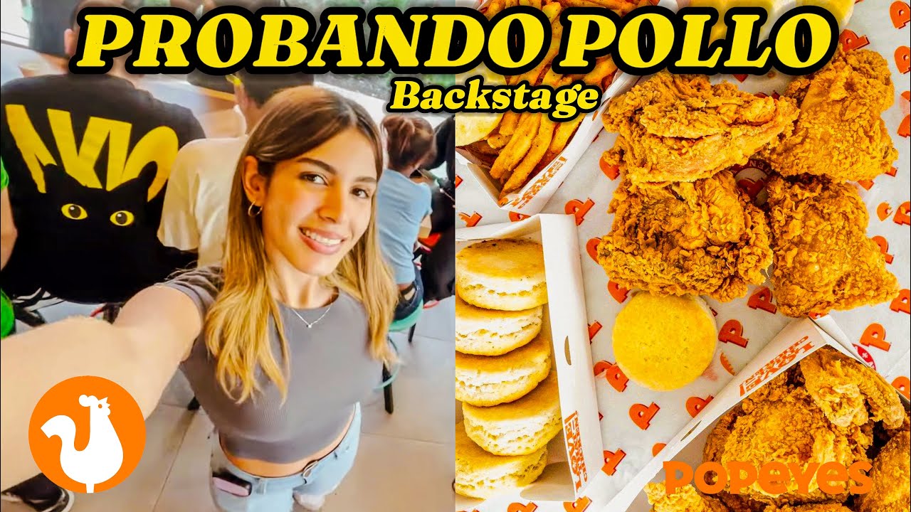 Carlos Durán Probando El Menú COMPLETO de Popeyes! Ft. Delane, JOPAU, Jeremy, El Chiry