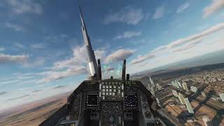F16 Test Flight in DCS
