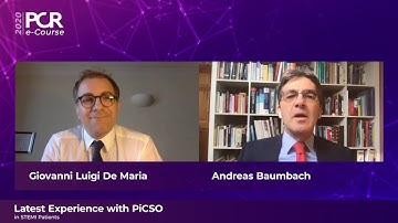 Latest experience with PiCSO in STEMI patients - PCR e-Course 2020