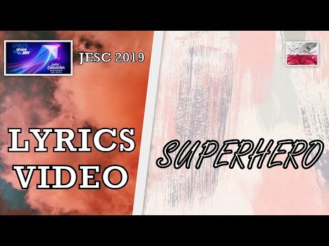 Viki Gabor: Superhero Lyrics in English — Poland Junior Eurovision 2019