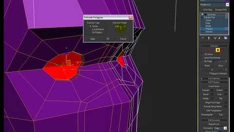 3ds Max Character Head Modeling w Voice Part 7