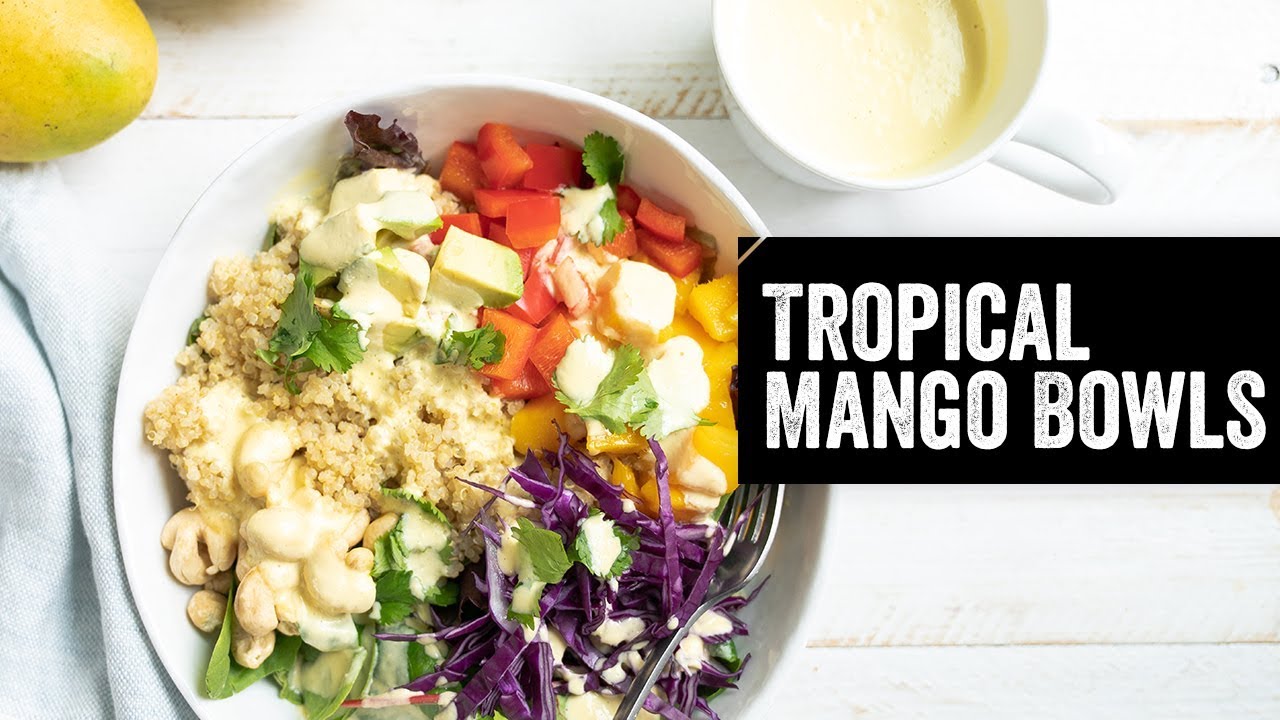 Tropical Mango Bowl Recipe YouTube