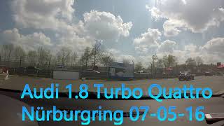 Audi A3 1.8 Turbo Quattro Nürburgring 07-05-16