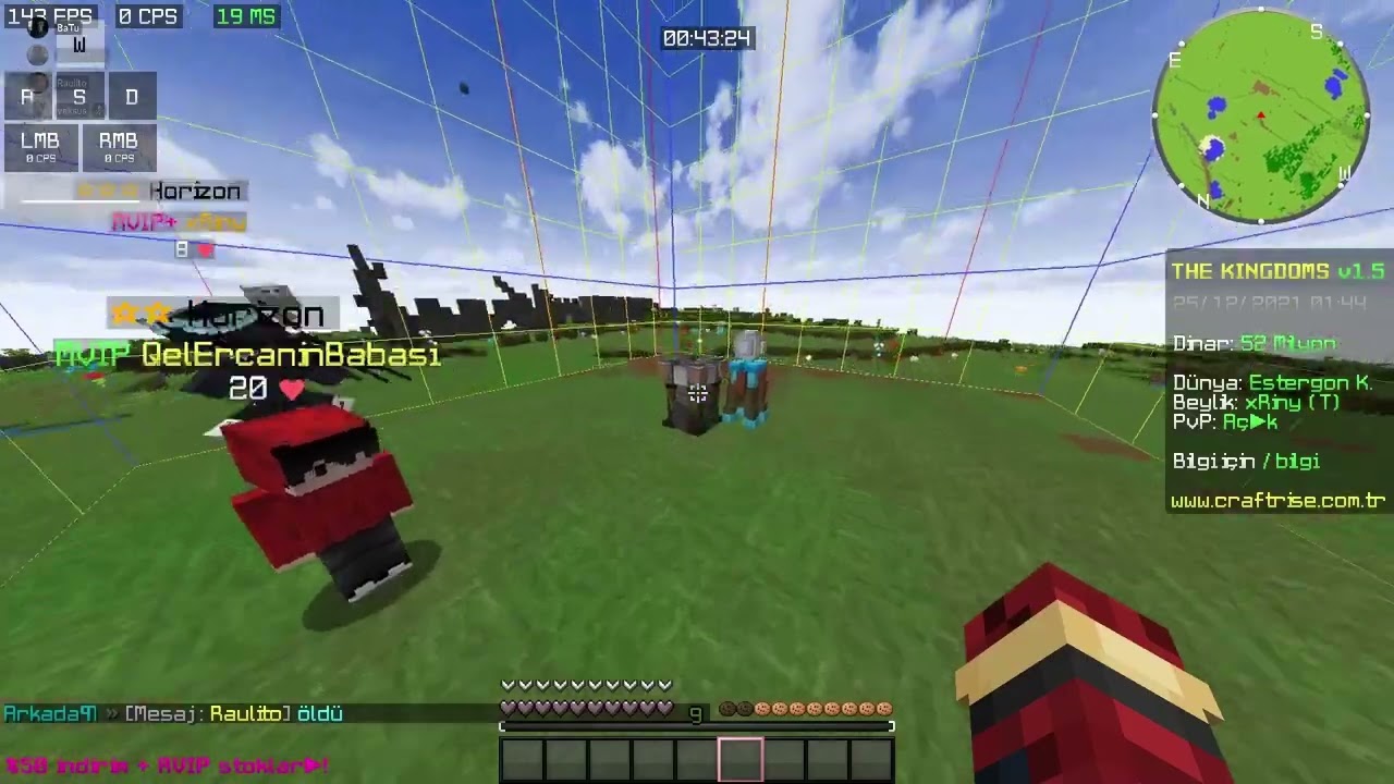 THE KİNGDOMS BİR ZAMANLARIN EN İYİ SETİ :D craftrise the kingdoms #craftrise #thekingdoms #xriny