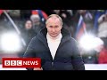 Russian President Putin speaks at Crimea celebration event - BBC News