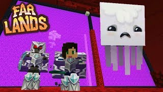 The Biggest Nether Portal EVER  Minecraft Far Lands (Ep.35)