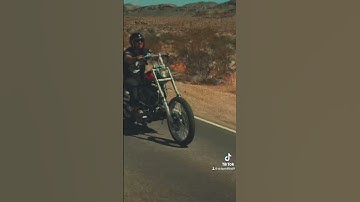 Choppin through the Valley of Fire #harleydavidson #motorcycle #chopper #shovelhead #customchopper