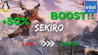 I Doubled Sekiro's FPS on Intel HD 520 (Ubuntu Linux)